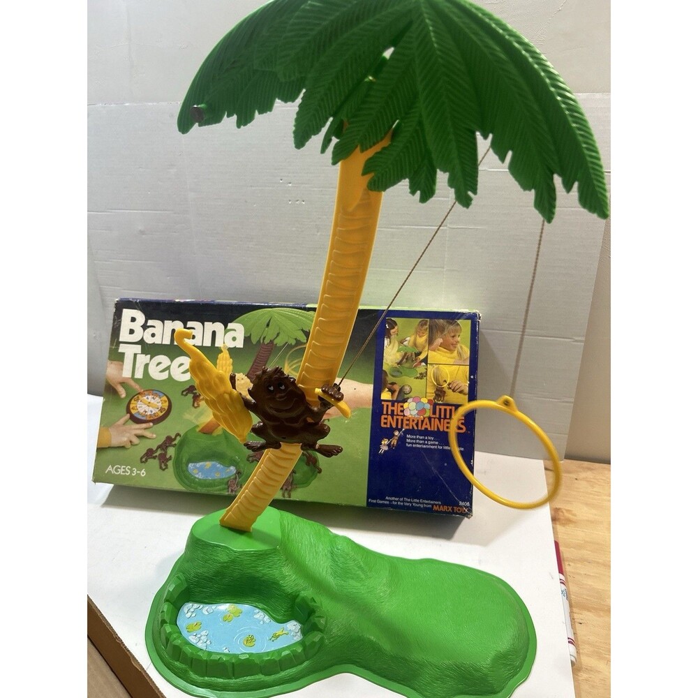 Vintage 1977 Marx Banana Tree Game - The Little Entertainers Series - Ages 3-6